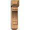 Ekena Millwork Merced Craftsman Smooth Bracket w/ Offset Brace, Western Red Cedar, 7 1/2"W x 30"D x 30"H BKT0806X30X30MRC04SWR - alternate 4